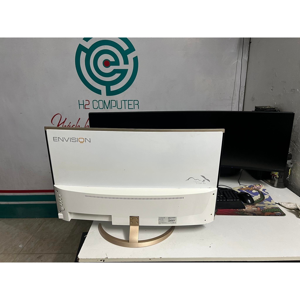 Màn hình máy tính cũ ENVISION 32INCH CONG 2K