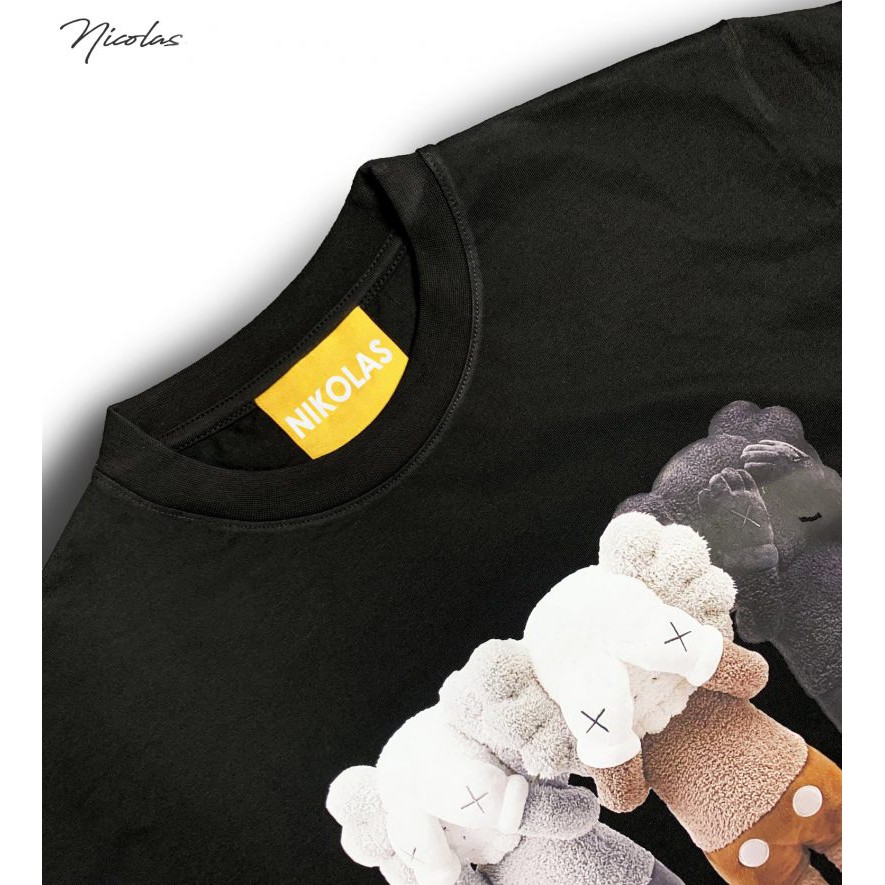 Áo thun unisex không cổ Nikolas 100% Cotton thoáng mát, không nhăn KA3 Premium TShirt