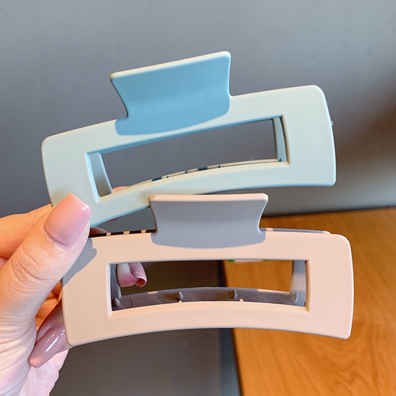 Kẹp tóc cỡ lớn thiết kế đơn giản thời trang Hàn Quốc cho nữ