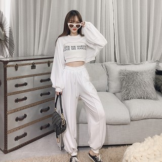 SET THỂ THAO ULZZANG(C.SẴN ĐEN)