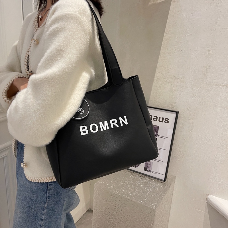 Túi tote IELGY sức chứa lớn phong cách đơn giản cho nữ