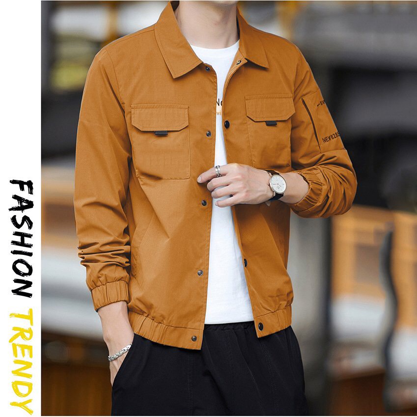 [Mã BMBAU50 giảm 7% đơn 99K] Áo khoác kaki bomber 2 lớp cao cấp Bonado bk33