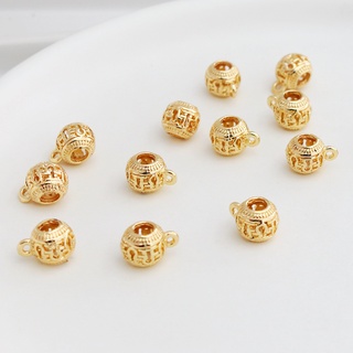 Vòng tay chuỗi hạt mạ vàng 14k