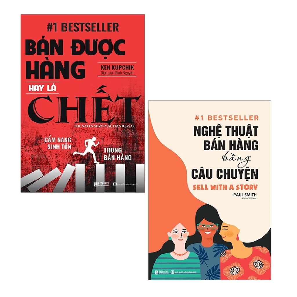 Sách MCBooks - Combo Bán Được Hàng Hay Là Chết + Nghệ Thuật Bán Hàng Bằng Câu Chuyện ( 2 cuốn )