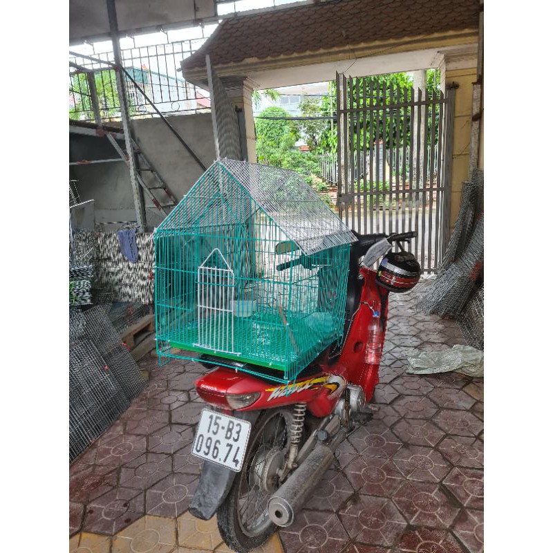 Lồng tĩnh điện, chuồng gà tre, chim cảnh, thỏ, mèo, sóc.kèm khay nhựa