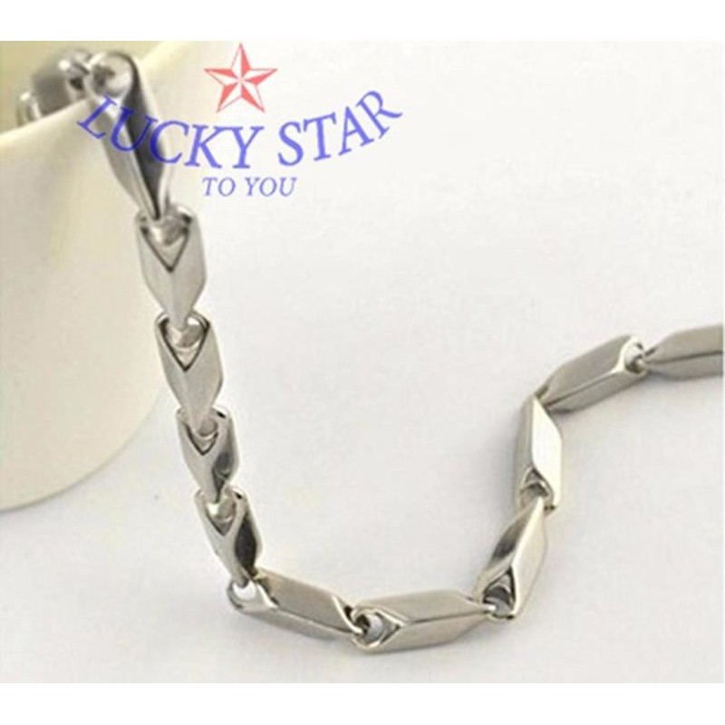 Dây chuyền nam tính inox không đen nam nữ thời trang