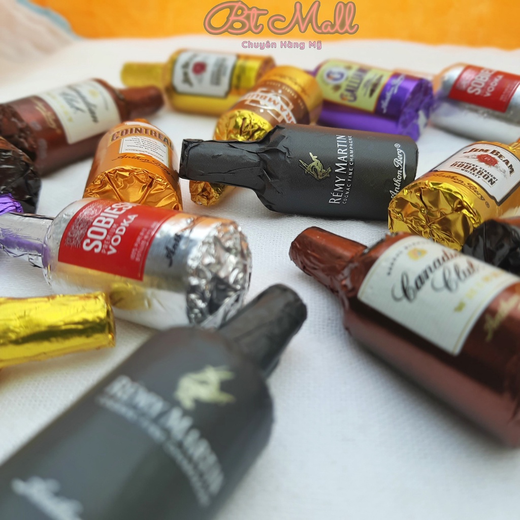 [Giá dùng thử] Chocolate Mỹ socola nhân Ruou nồng ấm Valentine hãng Anthon Berg thượng hạng Lẻ 1 chai