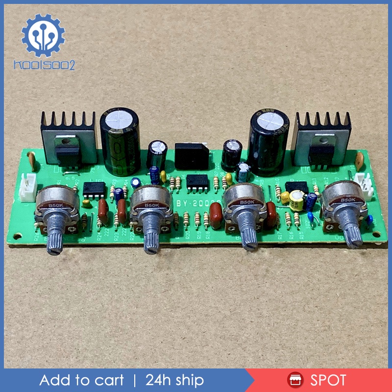 HIFI Preamp Tone Board Bass Treble Volume Control Pre-amplifier Board Kit