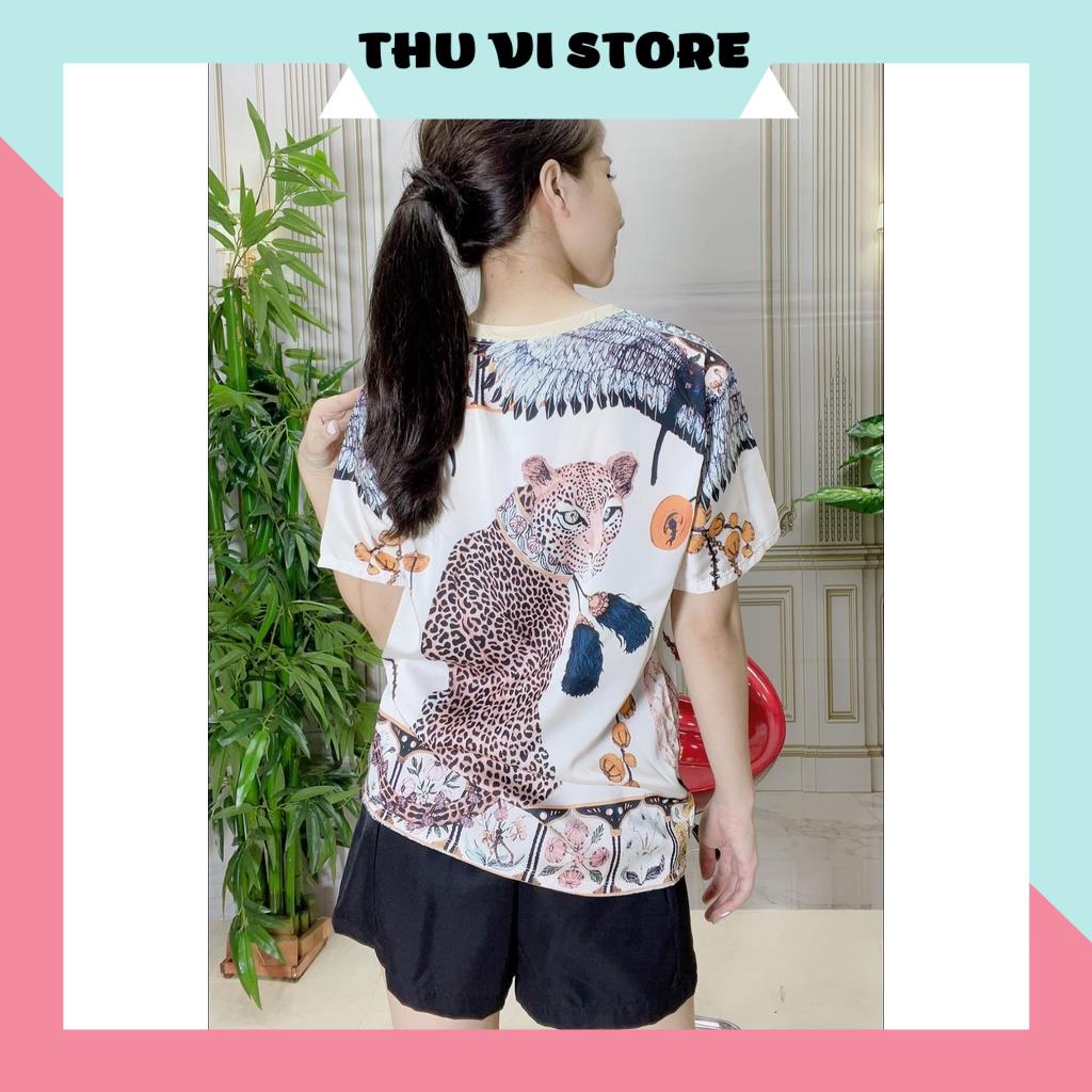 Đồ Bộ Nữ Mặc Nhà, Đồ Bộ Trung Niên Áo Nữ Cổ Tròn Họa Tiết Quần Sọc Màu Trơn, Hàng Có Size Chất Liệu Cao Cấp, Mặc Nhà, Đi | BigBuy360 - bigbuy360.vn