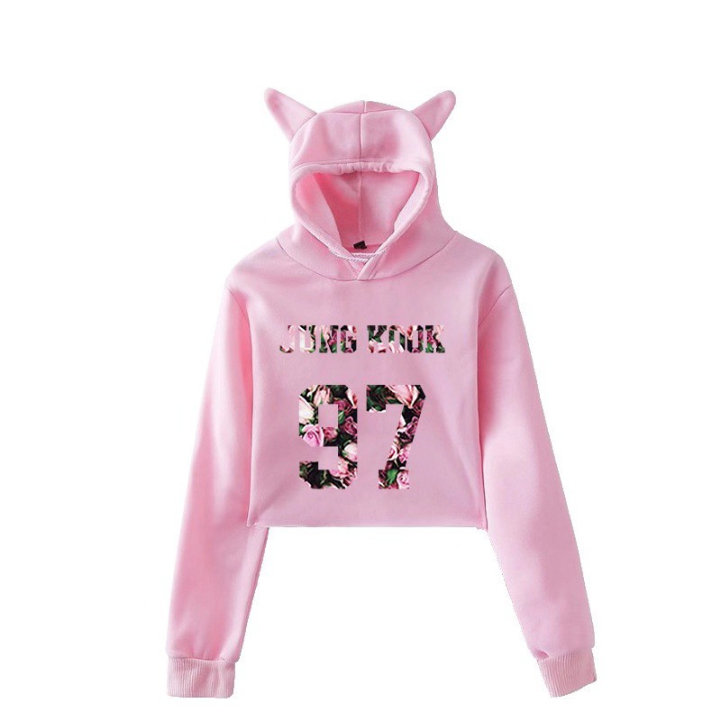 Áo Hoodie In Hình Bts