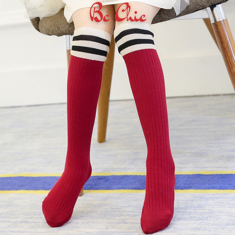 [HOT] Combo 2 đôi tất đùi gối tất nhún đa năng siêu xinh cho bé 4 -7,8 tuổi   BC_CHIC LINGERIE