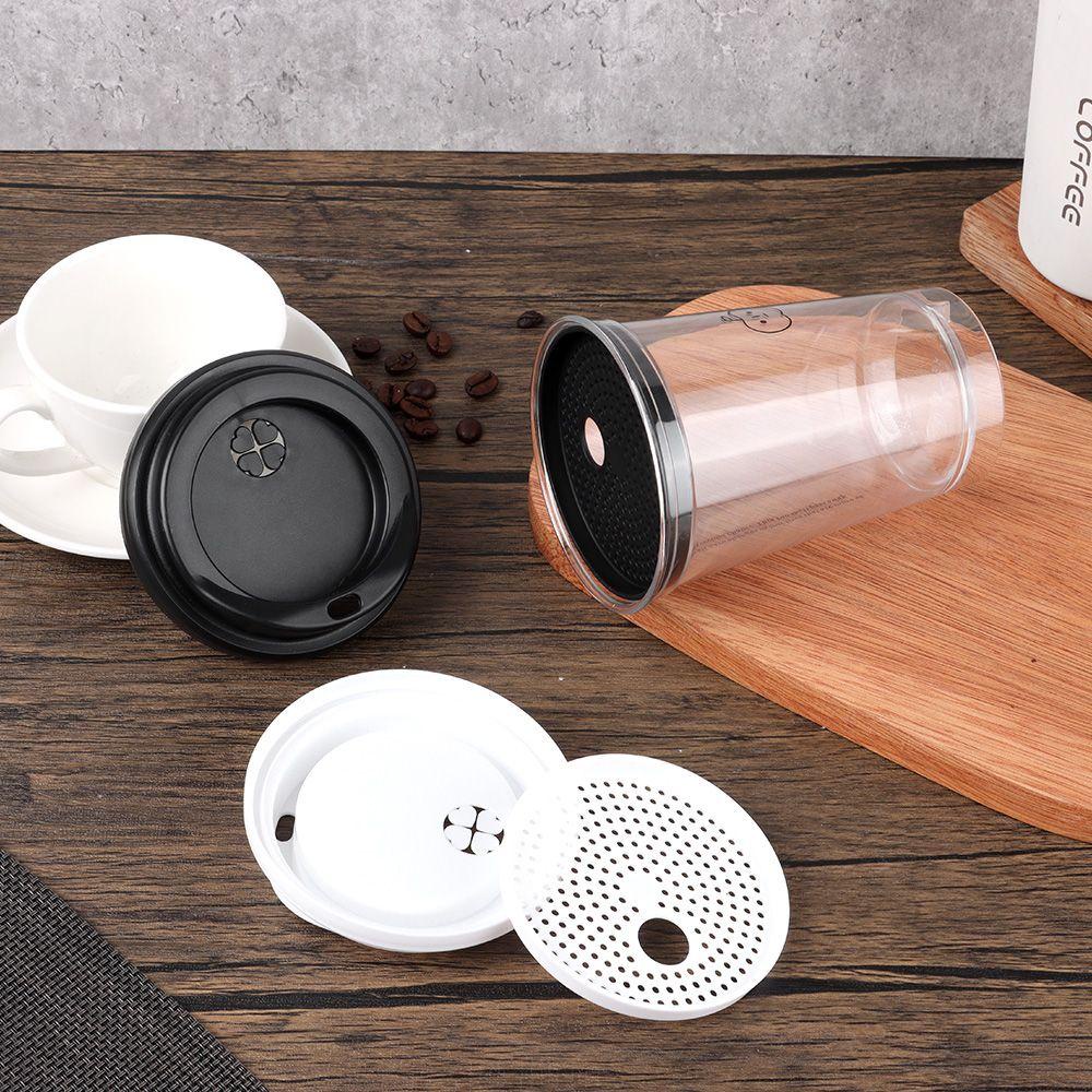 KUNHEV Bình Nước Thể Thao Bằng Nhựa Trong Suốt Chống Rò Rỉ