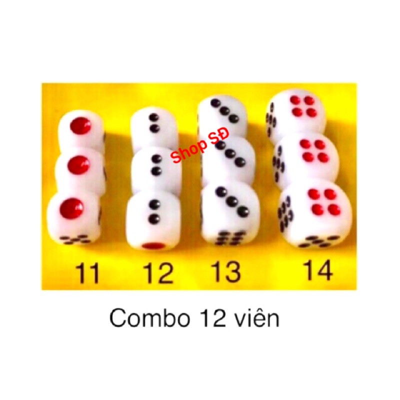 Xí ngầu - combo 12