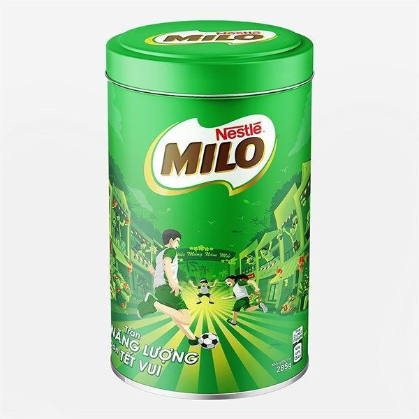 Hộp milo giấy/thiếc 285g