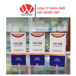 Gel mờ sẹo Forscar – Giúp mờ sẹo lồi, sẹo thâm, sẹo lâu năm – Tuýp 10ml – Victory Pharmacy