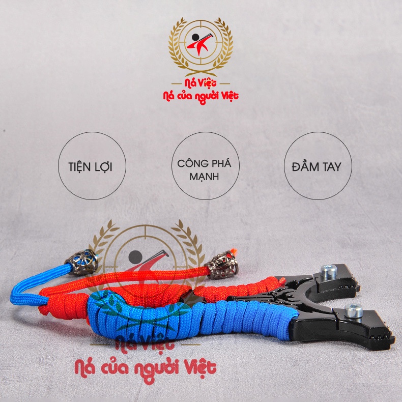 NÁ CAO SU TRÂU ĐEN CHẠC 8 CÁN THÉP CAO CẤP CHẮC CHẮN - KÈM LỤC GIÁC VÀ THUN PRECISE THEO COMBO