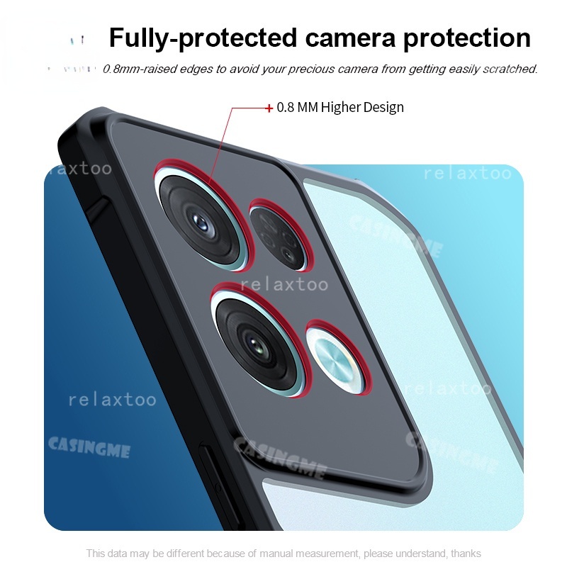 Ốp Điện Thoại Trong Suốt Chống Sốc Cho Oppo Reno 8 5G Reno8 Reno 8 8Pro 7Pro Reno7 Reno7Z 7 Z Pro 4G 5G