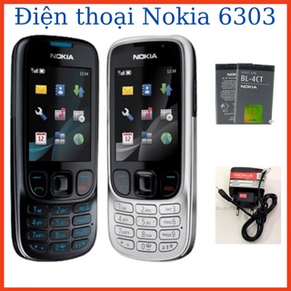 Điện thoại độc cổ nokia 6303 nghe gọi tốt bảo hành 12 tháng