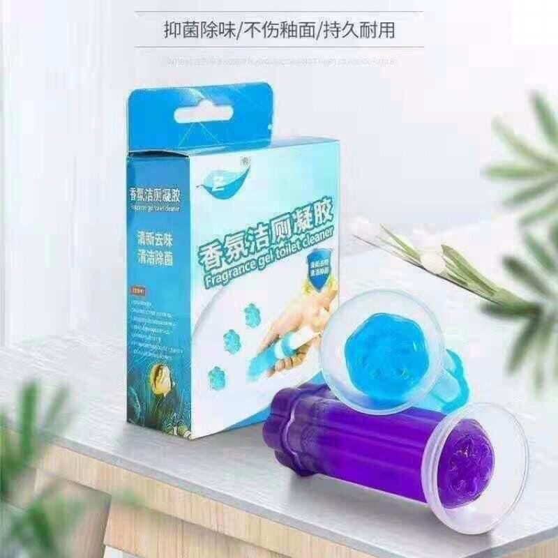 Gel khử mùi bồn cầu hình bông hoa