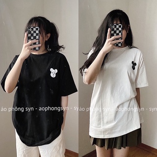 Áo thun Unisex chất cotton co giãn 4 chiều thoáng mát, mặc rộng dài thoải mái