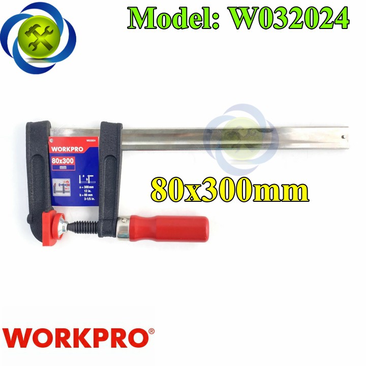 KẸP GỖ CHỮ F WORKPRO W032024