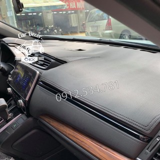 Thảm Taplo da PU vân carbon Mazda 6