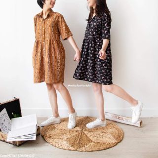 Đầm babydoll hoa nhí