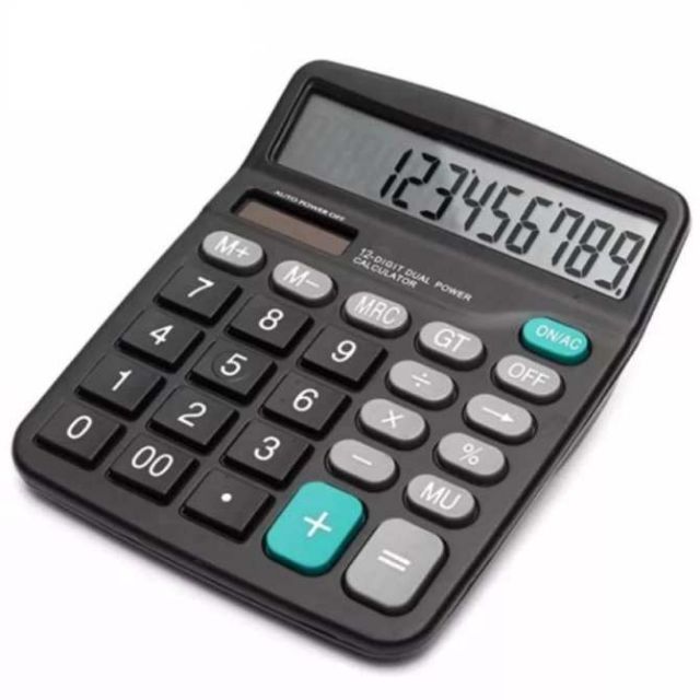 máy tính 837 12 số