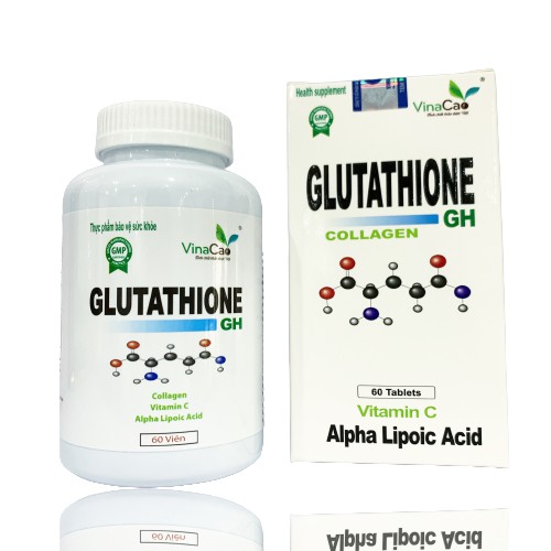 (Công thức mới) Viên uống Glutathione Collagen GH trắng da, ngăn ngừa lão hóa, giảm nám sạm tàn nhang | WebRaoVat - webraovat.net.vn