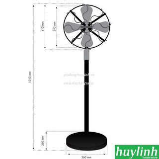 QUẠT CÂY ĐỨNG KIỂU CỔ SINWA D401