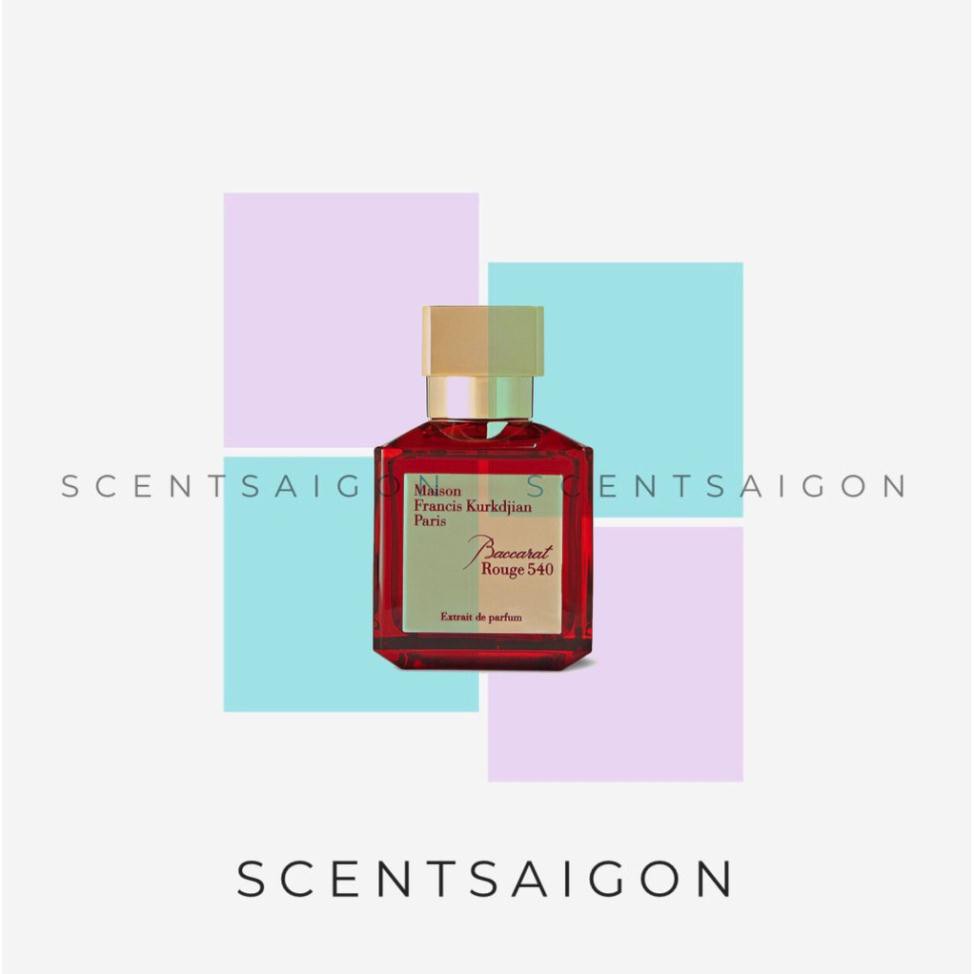 𝑺𝒄𝒆𝒏𝒕𝒔𝒂𝒊𝒈𝒐𝒏 Nước hoa MFK Baccarat Rouge 540 Extrait 5/10ml