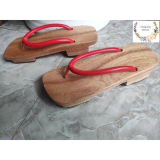 Guốc gỗ Guốc Nhật Nam Nữ cao 4 phân