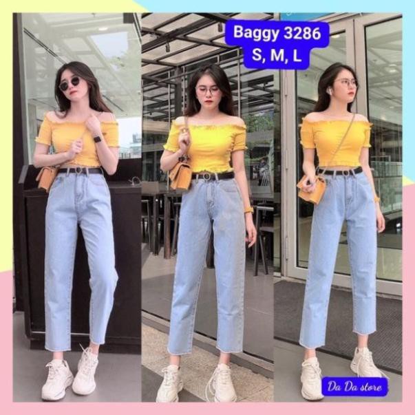 [ Sale 27% ] Quần Baggy ống đứng 286 - Jean Cao Cấp - Năng Động  - Trẻ Tung - Lịch Lãm | BigBuy360 - bigbuy360.vn