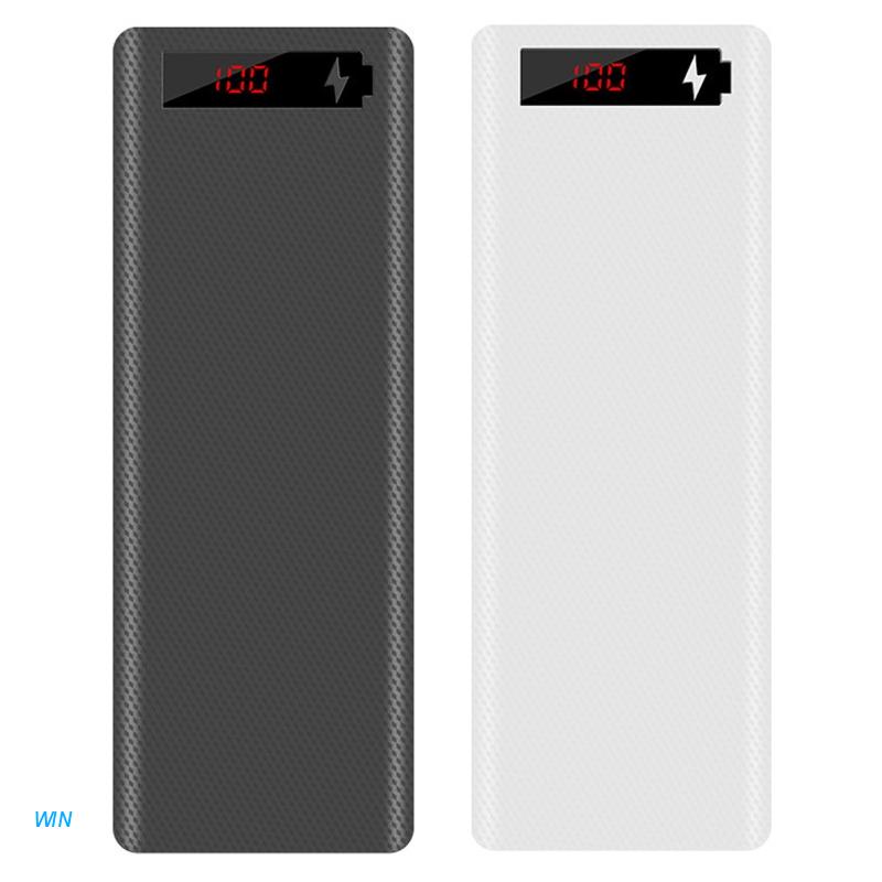 Hộp Đựng Pin 18650 Màn Hình LCD 10x18650 Có Thể Sạc Lại DIY