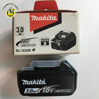 Pin makita lithium-ion 18v-3ah bl1830b chính hãng