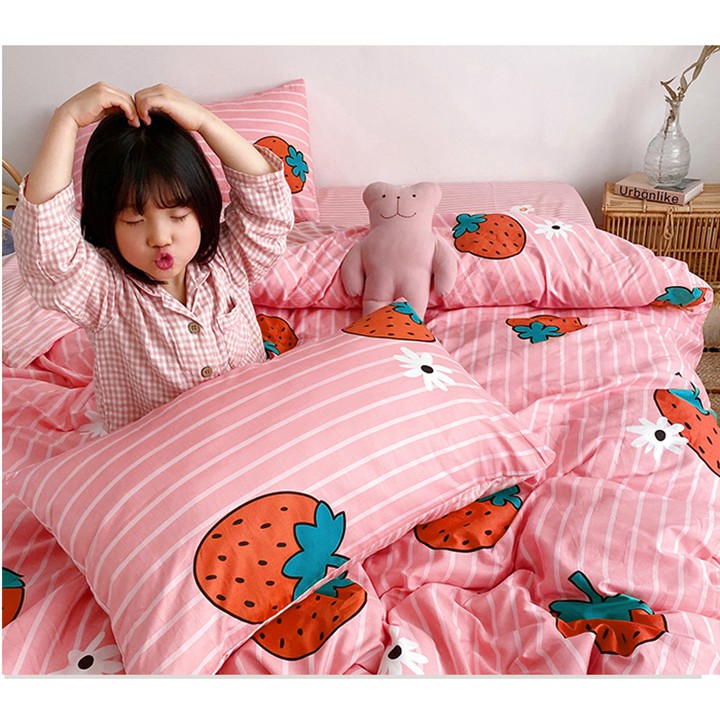 Ga trải giường chống thấm cotton 2 lớp loại tốt siêu mềm, siêu đẹp, cho giấc ngủ ngon 1 món ga giường thoitrangnu