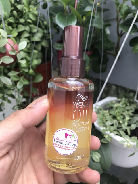 Tinh dầu Argan dưỡng tóc Wella Oil Reflections 100ml ( New 2021 )