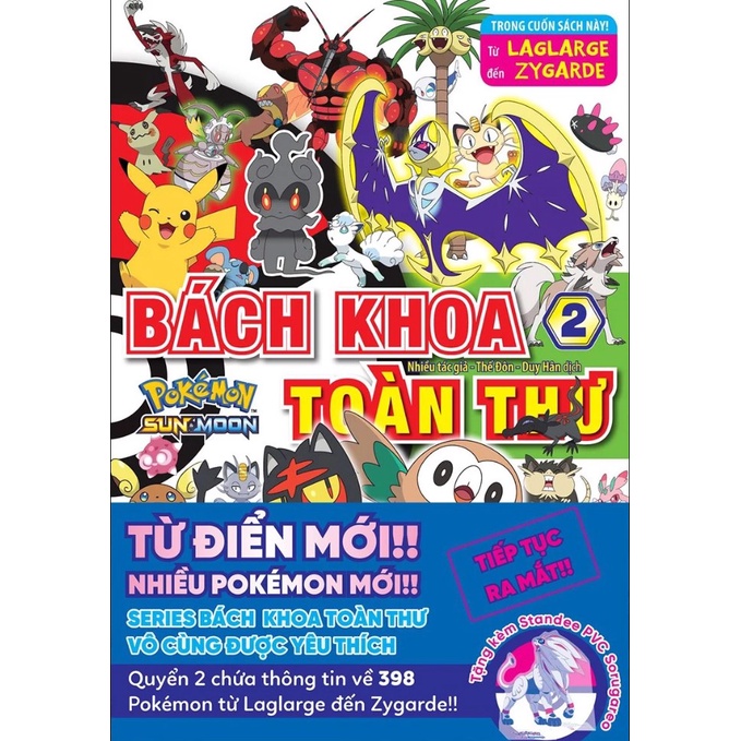 Sách - Bách khoa toàn thư Pokémon Sun & Moon - Tập 2