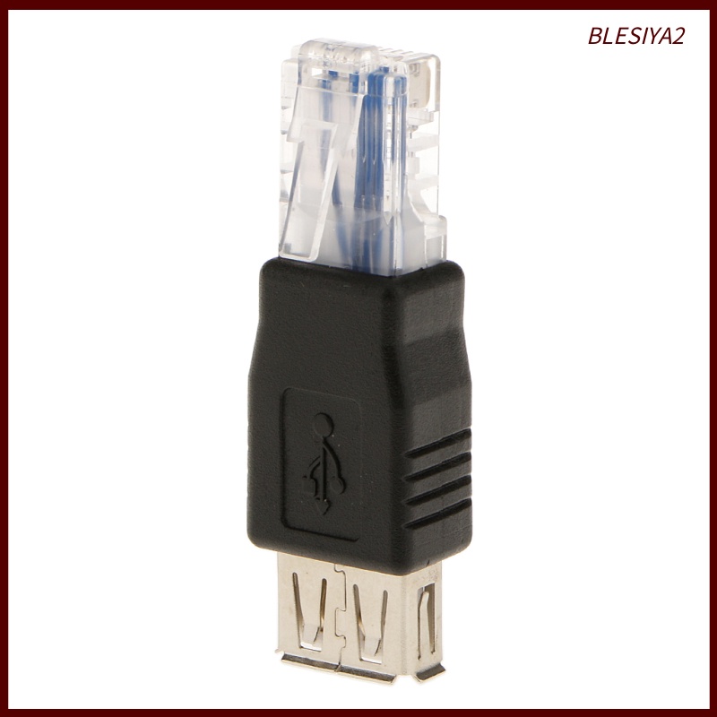 Đầu Nối Dây Mạng Lan RJ45 Đầu Đực Sang USB AF A Đầu Cái