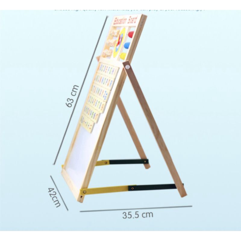 Bảng Edu chữ và số nam châm 2 mặt