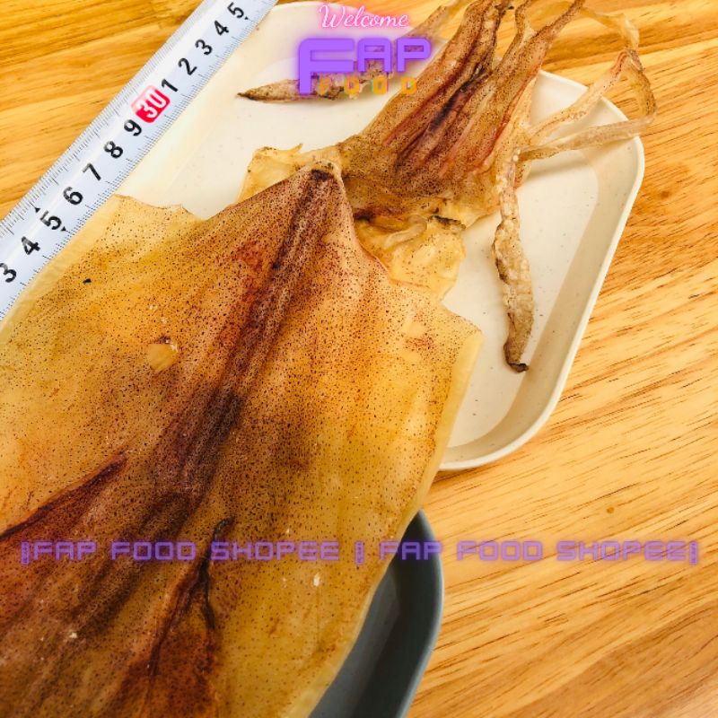 Mực Khô Câu Tươi Rói Còn Mi Nơ Thịt Dày Như Hình Dai Ngọt, Khô Mực Câu Đặc Sản Phan Thiết - FapFood