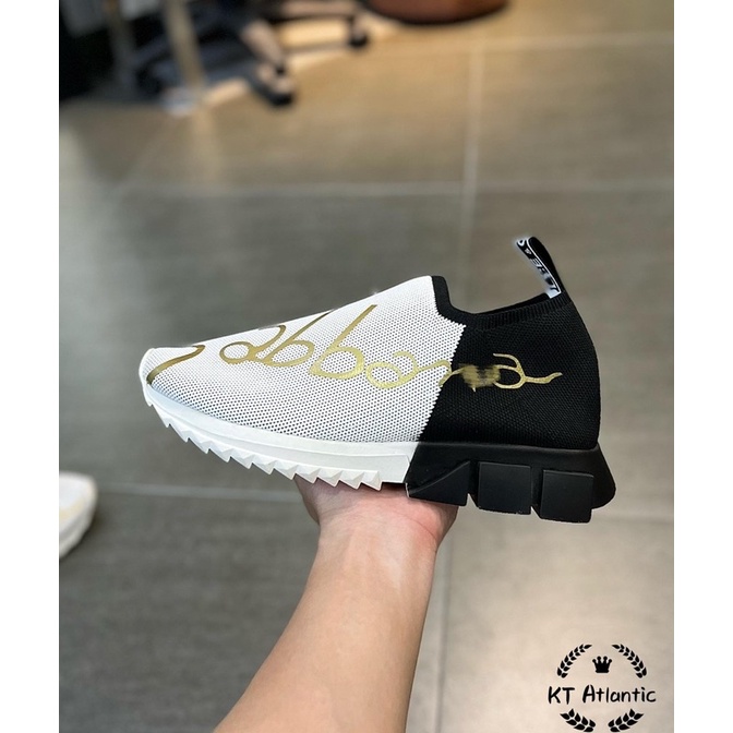 Giầy Slipon D/G chữ chạy