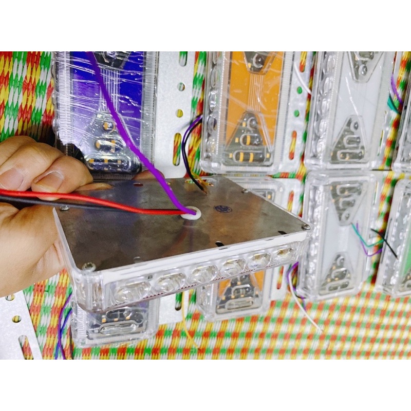 ĐÈN LED SƯỜN CHỮ H, ĐÈN HÔNG SOI LỐP XE TẢI ĐIỆN 12V , 24V