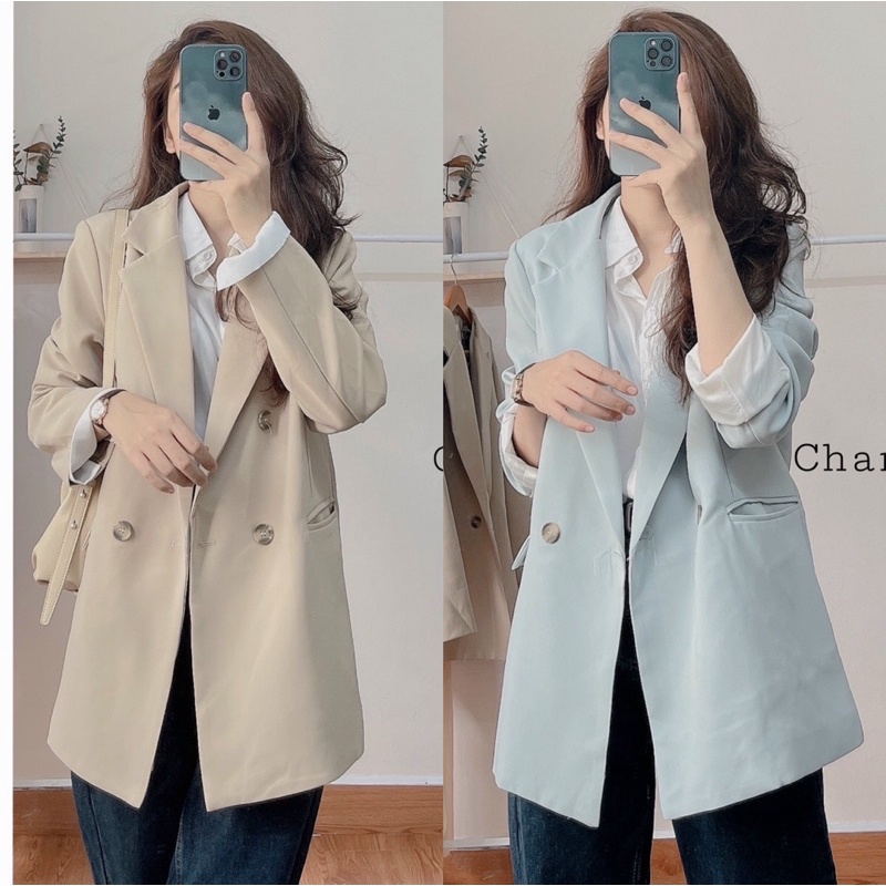 Áo vest blazer 4 khuy chính hãng boling hàng QCCC