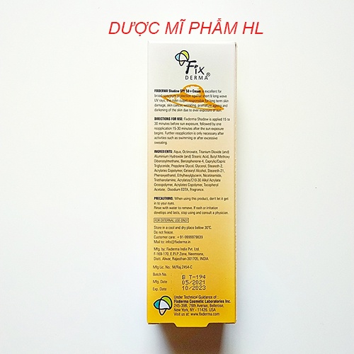 Kem chống nắng FixDERMA  SPF 50+ cream - 75G | BigBuy360 - bigbuy360.vn