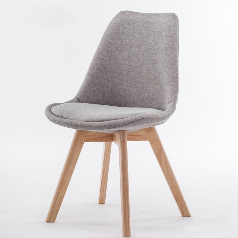 Ghế Eames Bọc Vải Bố Không Cúc - Chuyên Dùng Trong Phòng Ăn & Cafe