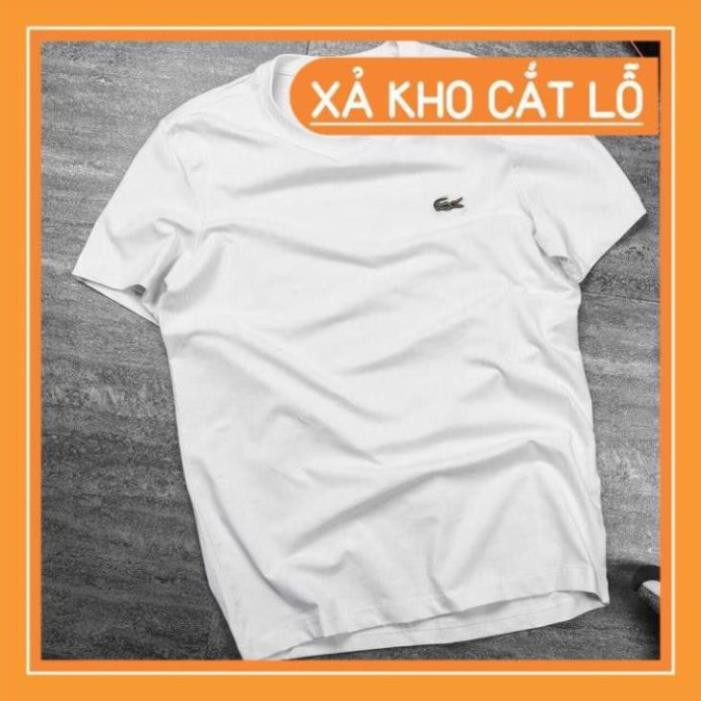 [SALE KHUNG] Áo Thun Nam Cá Sấu VNXK / Áo Phông Lacoste Không Cổ ( A002)