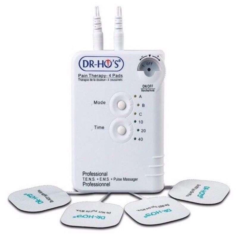 Máy massage, máy massage xung điện trị liệu DR HO'S 4 miếng dán