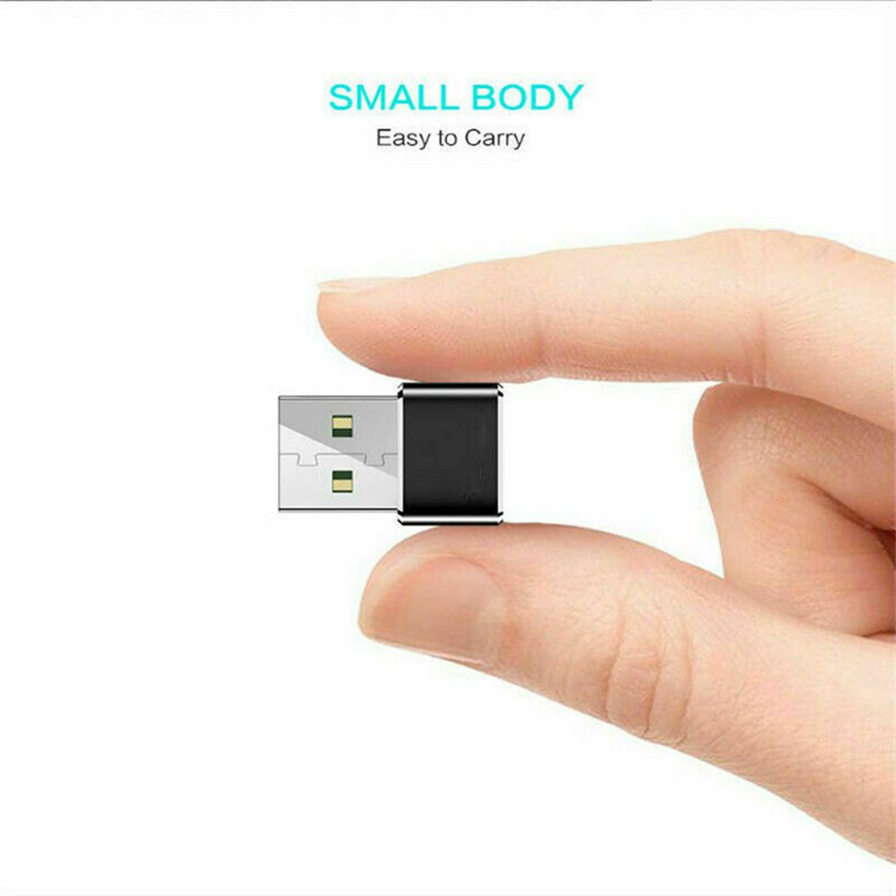 Đầu Chuyển Đổi Cáp Sạc USB Sang Type C OTG Bằng Hợp Kim Đầy Màu Sắc