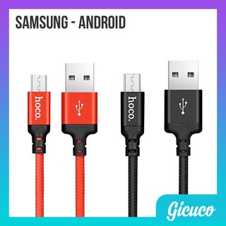 Cáp Sạc Nhanh Samsung Micro USB HOCO X14